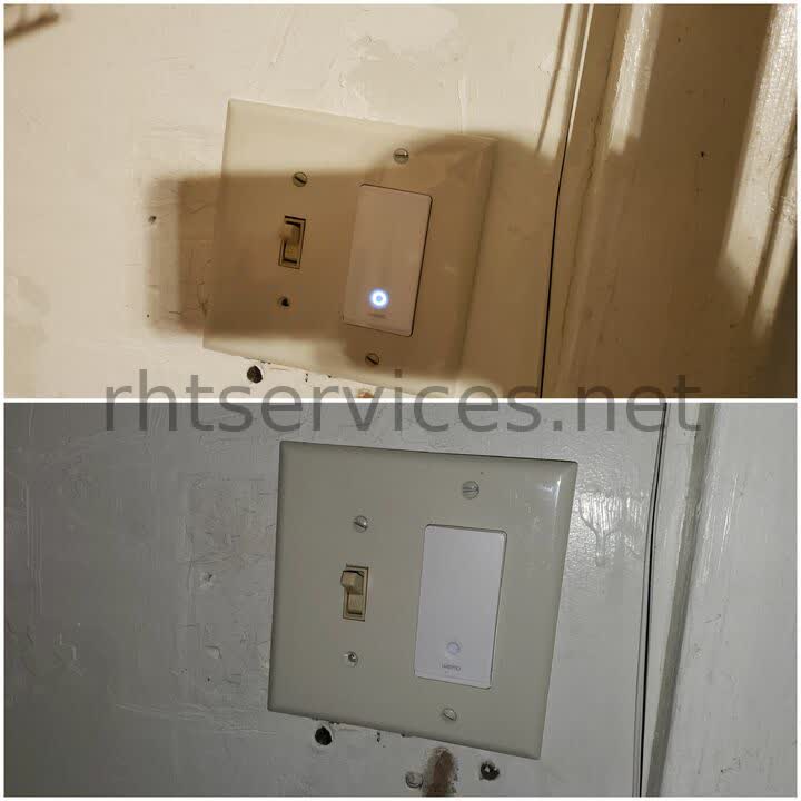 Belkin Wemo light switch installed
